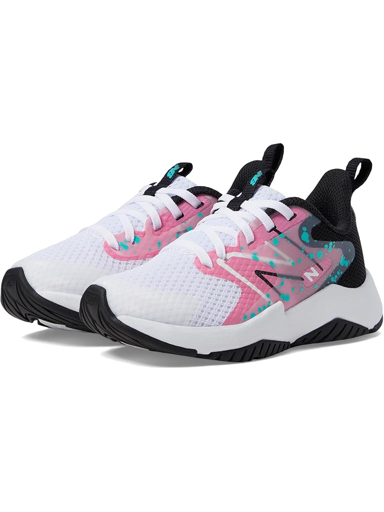 White New Balance Kids Rave Run v2 (Little Kid)